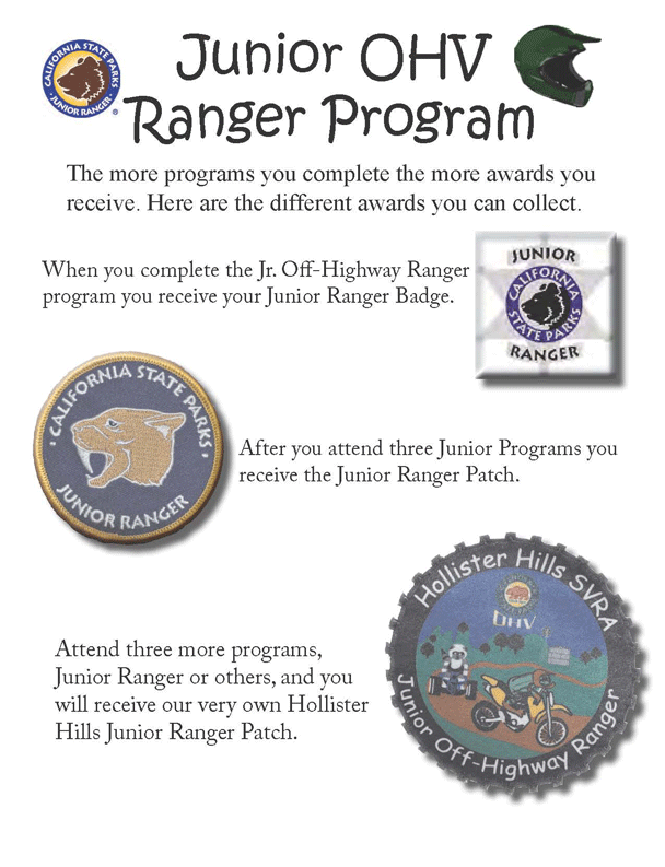 OHV Jr. Ranger Program